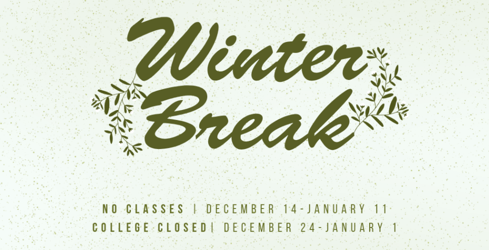 Winter Break graphic