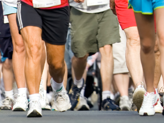 Group of people walking